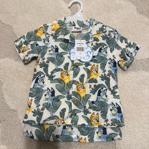 Kids Bluey Tropical Set